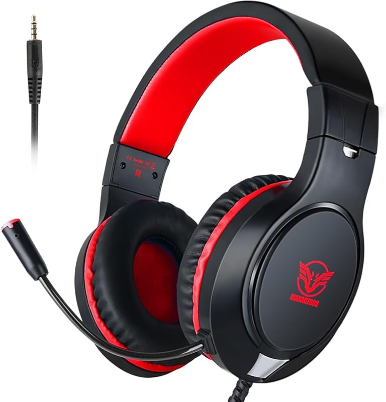 H-10 Gaming Headset: Wired noise-cancelling over-ear for PS4, Xbox One