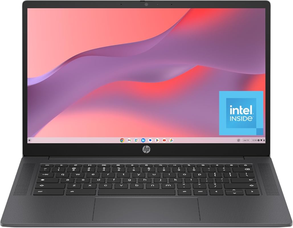 HP Chromebook 14-inch: Intel N100, 8GB RAM, 128GB UFS, UHD Graphics, H