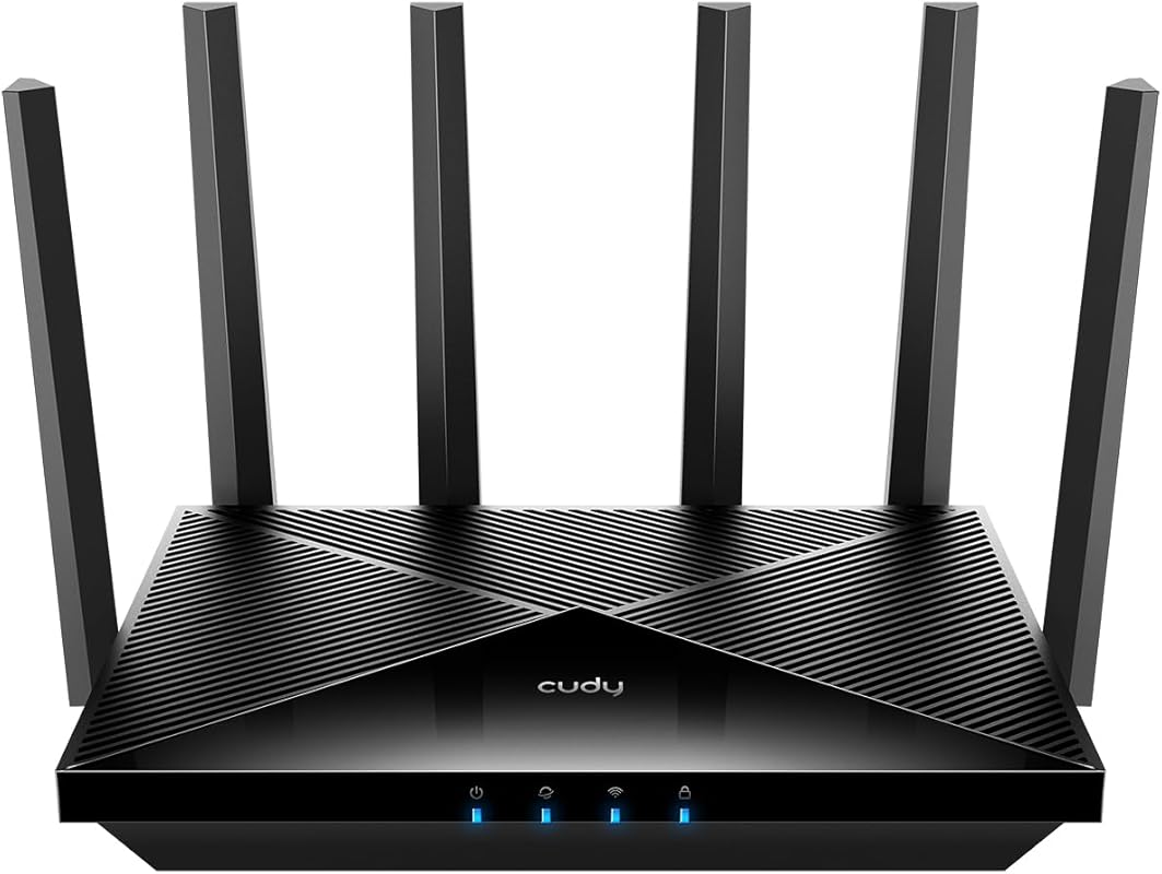 Cudy WR6500H BE6500 Dual-Band Gaming WiFi 7 Router: 2.5G WAN Port, 650