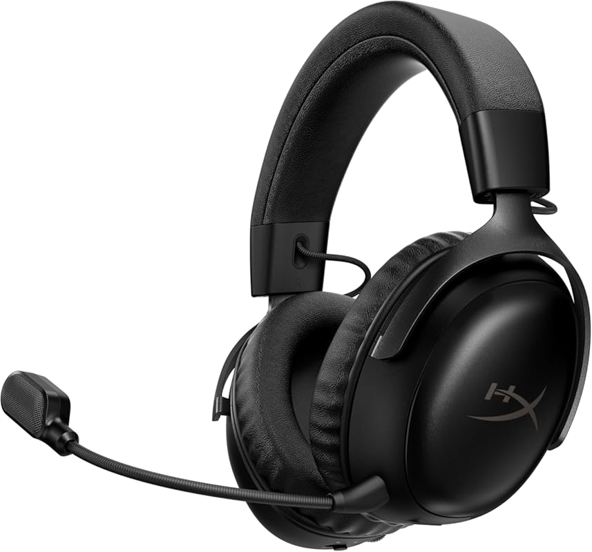 HyperX Cloud III S Wireless Gaming Headset: 2.4GHz & Bluetooth, 120-Ho