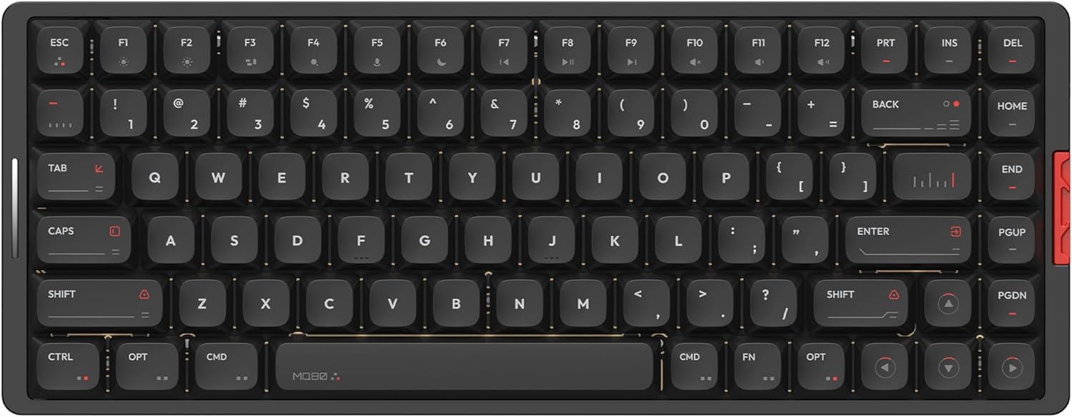 IQUNIX MQ80 Low Profile Mechanical Keyboard with Tri-Mode Wireless, CN