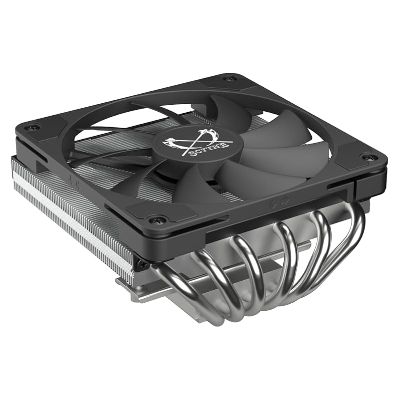 SCYTHE Big Shuriken 4 Low Profile CPU Cooler: 4.7x4.8x2.6