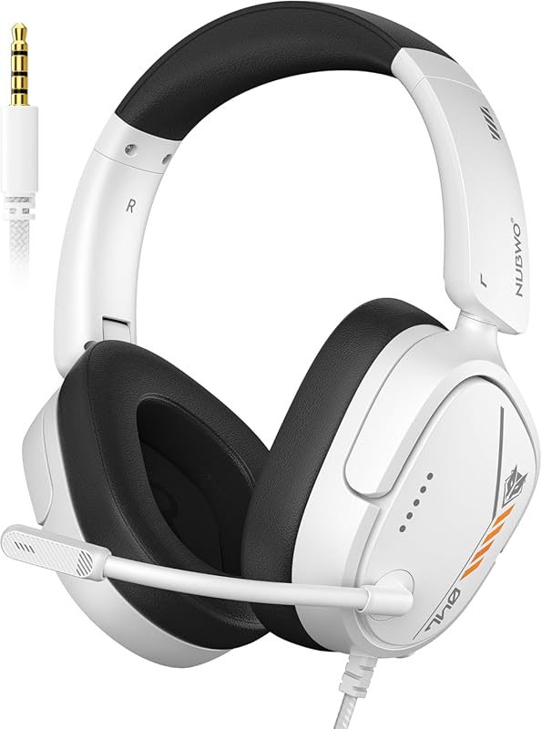 NUBWO HG04L Gaming Headset for PS5/PS4/Xbox Series X/Switch with Light