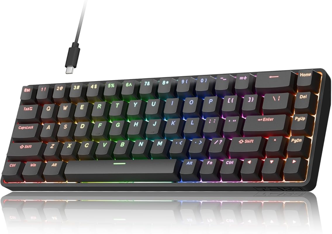DIERYA DK68-C 60% Hall Effect Gaming Keyboard: Magnetic Switches, Rapi
