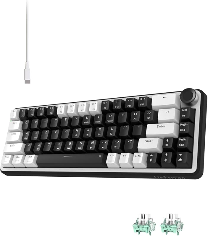 65% Hall Effect Mechanical Gaming Keyboard with Rapid Trigger, 8000Hz