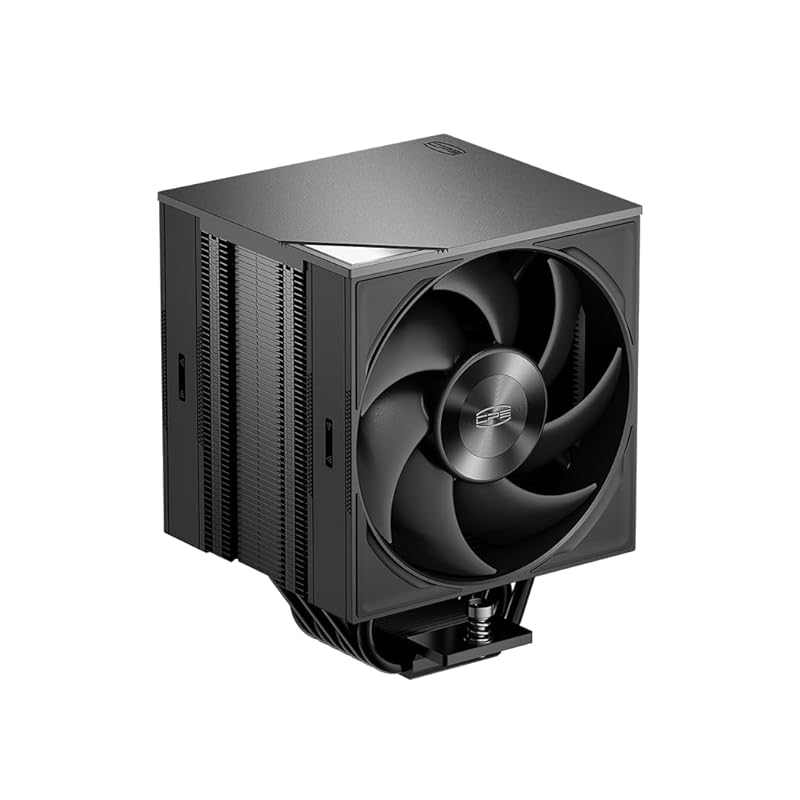 PCCOOLER RZ700D Black single-tower cooler with 7 heat pipes for Intel