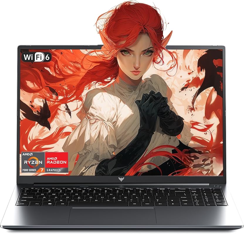 AMD Ryzen7 7730U Gaming Laptop 16GB DDR4 512GB SSD Radeon Graphics Wi-