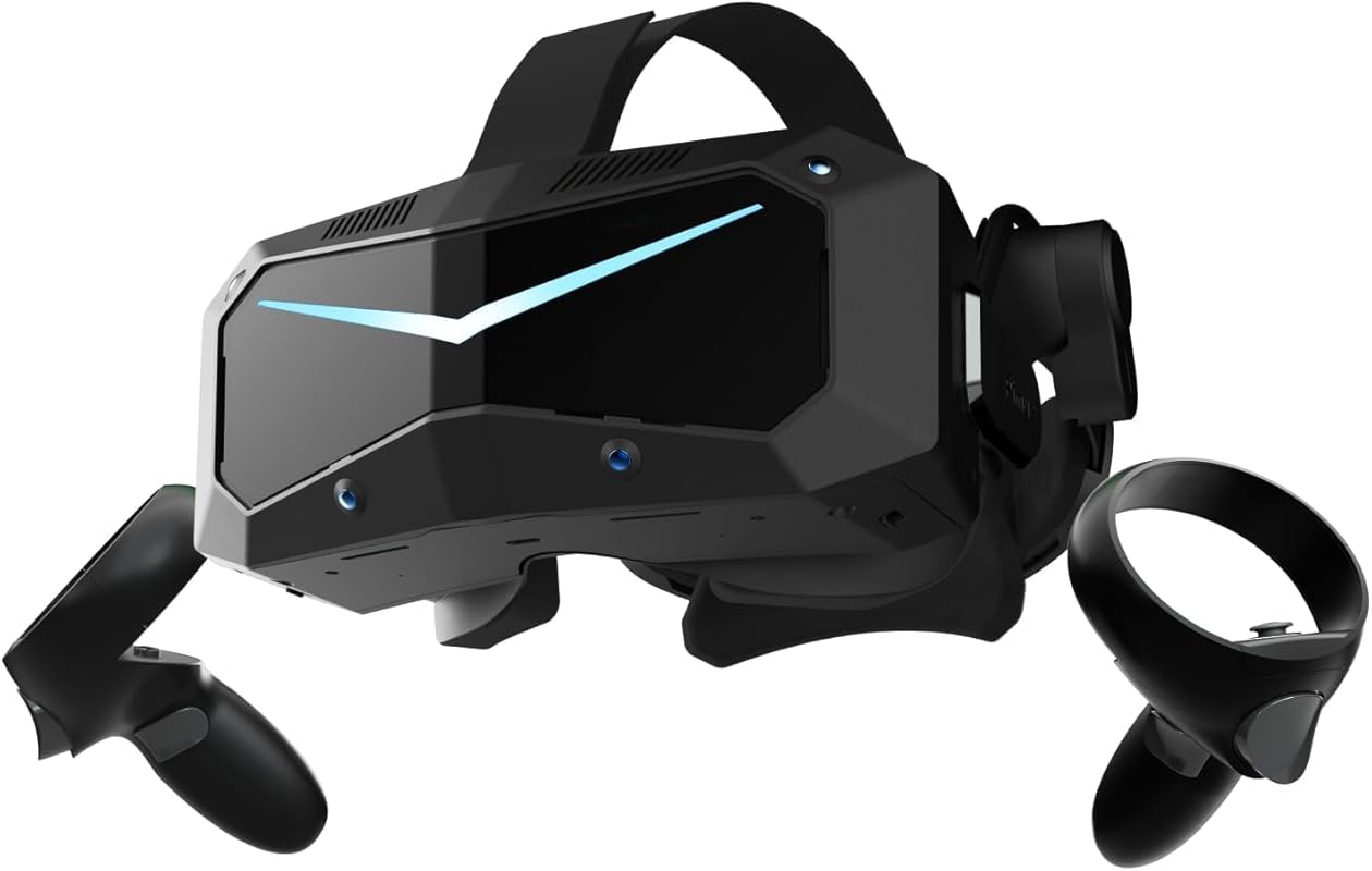 Pimax Crystal Super VR Headset with 50PPD and 3840x3840 per Eye, 127° 