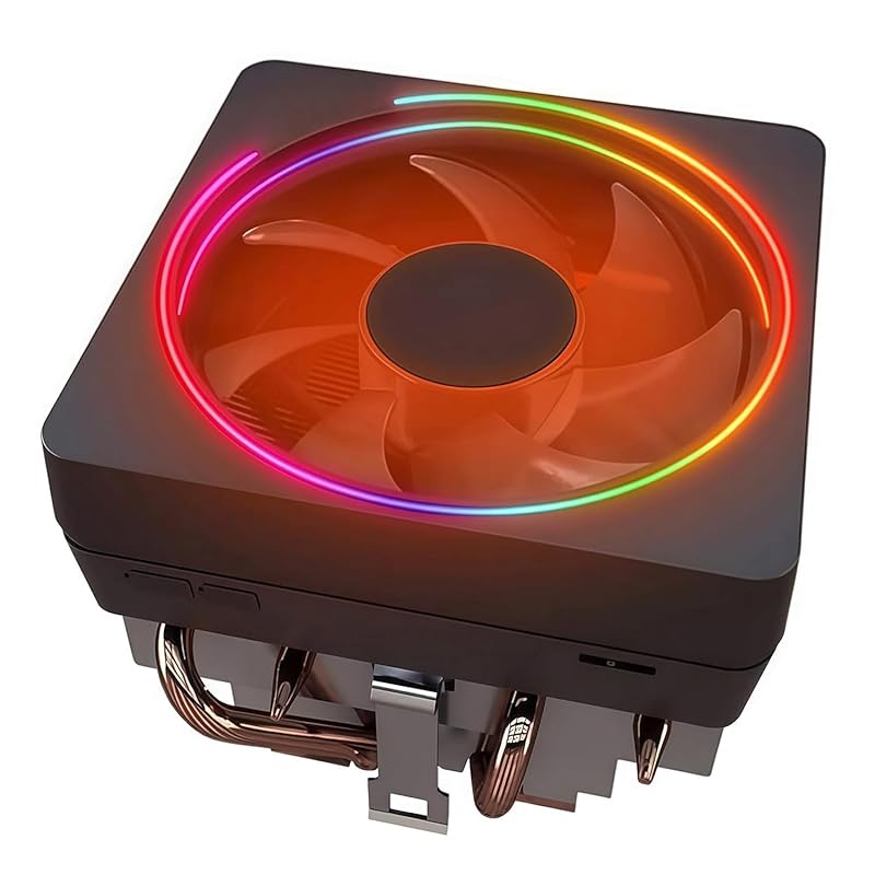 AMD Wraith Prism RGB CPU Cooler for Ryzen 7: Copper Core, Pre-Applied 