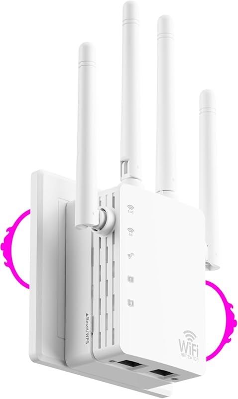 2026 WiFi Booster: 10X Faster, 13888 sq. ft. Range, Dual Band, Etherne