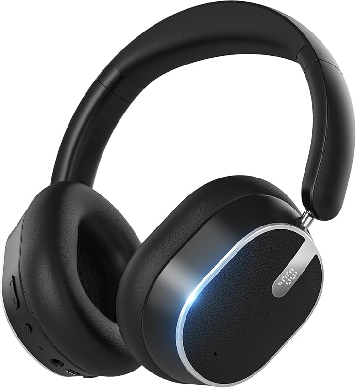 Hybrid Active Noise Cancelling Bluetooth 6.0 Over-Ear Headphones with