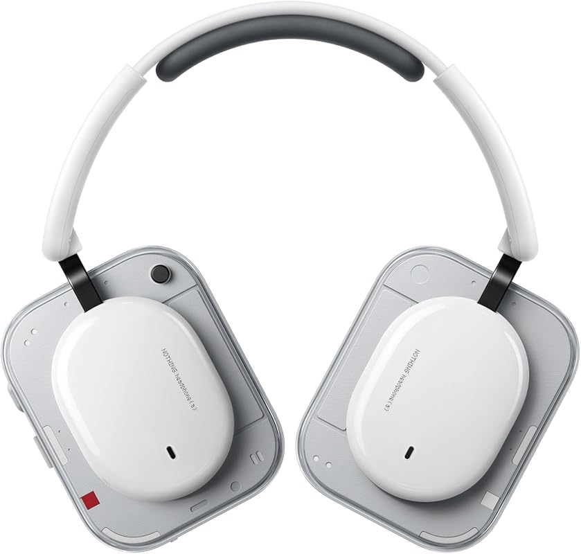 Nothing Ear (a) 2026 White Adaptive ANC Wireless Headphones: Bluetooth