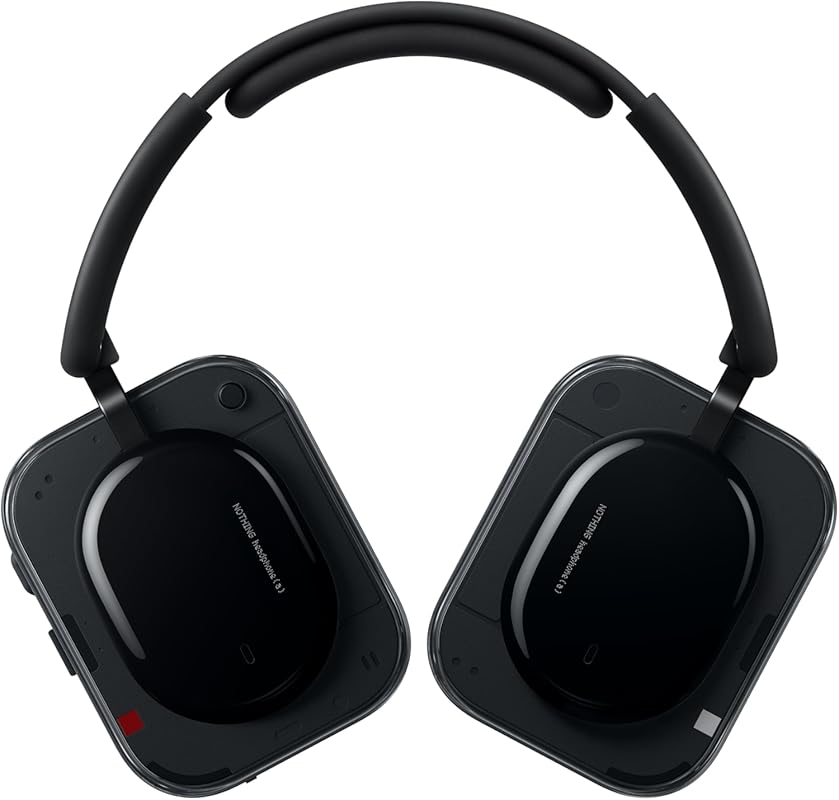 Nothing Ear (a) 2026 Black Adaptive ANC Wireless Headphones: Bluetooth