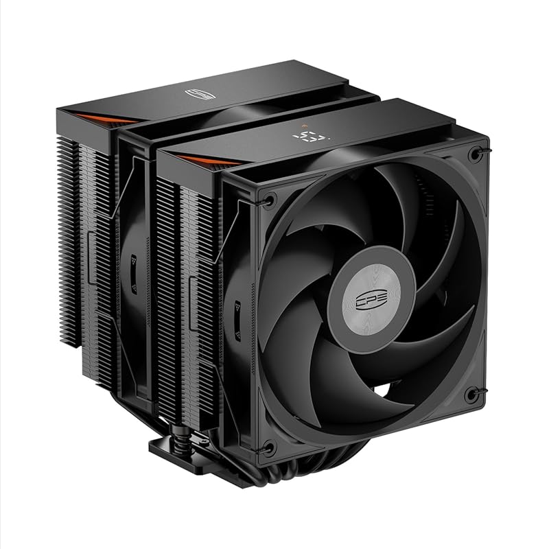 PCCOOLER RT620 PRO Digital Cooler 6 Heatpipes 120mm PWM Fan Intel LGA 