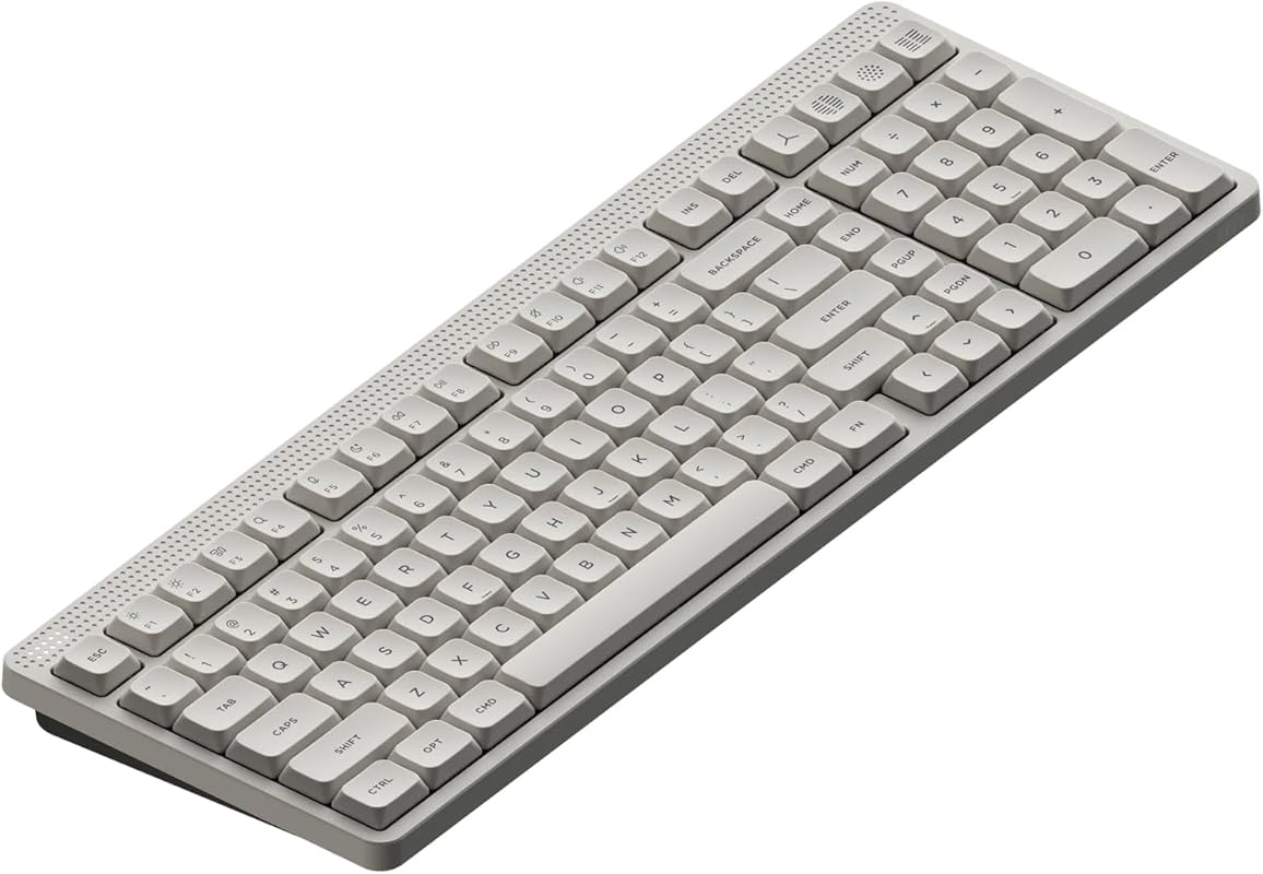 nuphy Node100 Wireless Low Profile Mechanical Keyboard with 103 Hot-S