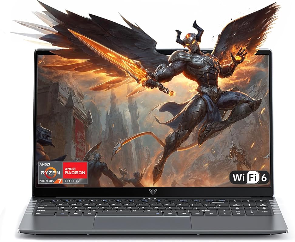 2026 16-inch Gaming Laptop AMD Ryzen 7 7730U 4.5GHz 16GB 512GB SSD Win