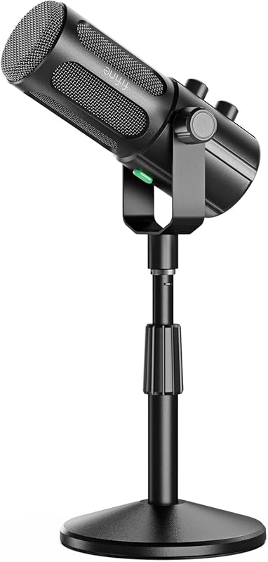 FIFINE AmpliTank TANK6S Vocal Dynamic Microphone with XLR-USB Output, 