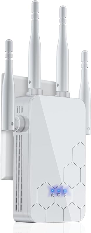 2026 WiFi Extender - 10000 Sq.ft Long Range Mesh Repeater, 80% Faster,