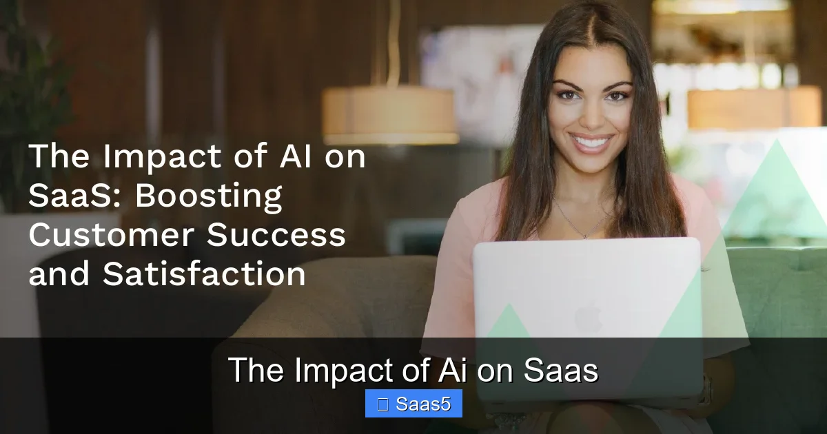 The Impact of Ai on Saas