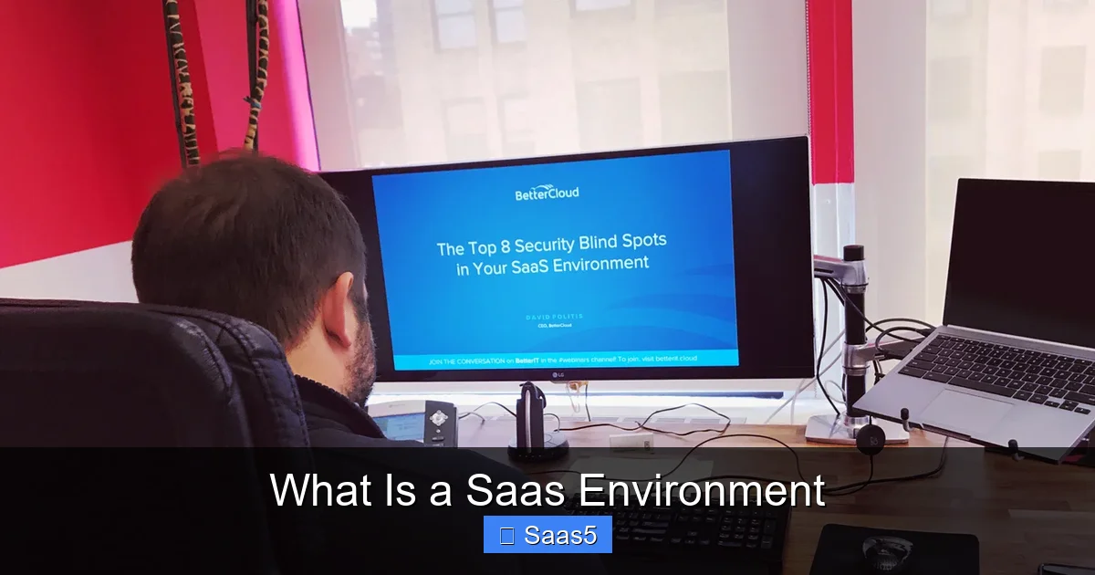 What Is a Saas Environment