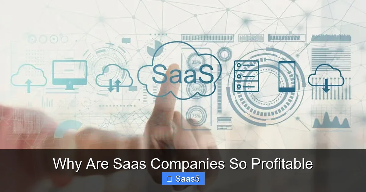 Why Are Saas Companies So Profitable