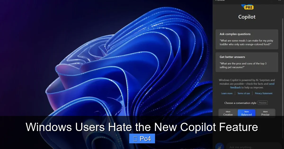 Windows Users Hate the New Copilot Feature