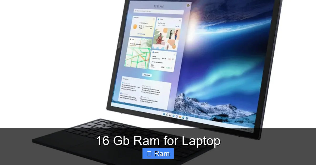 16 Gb Ram for Laptop