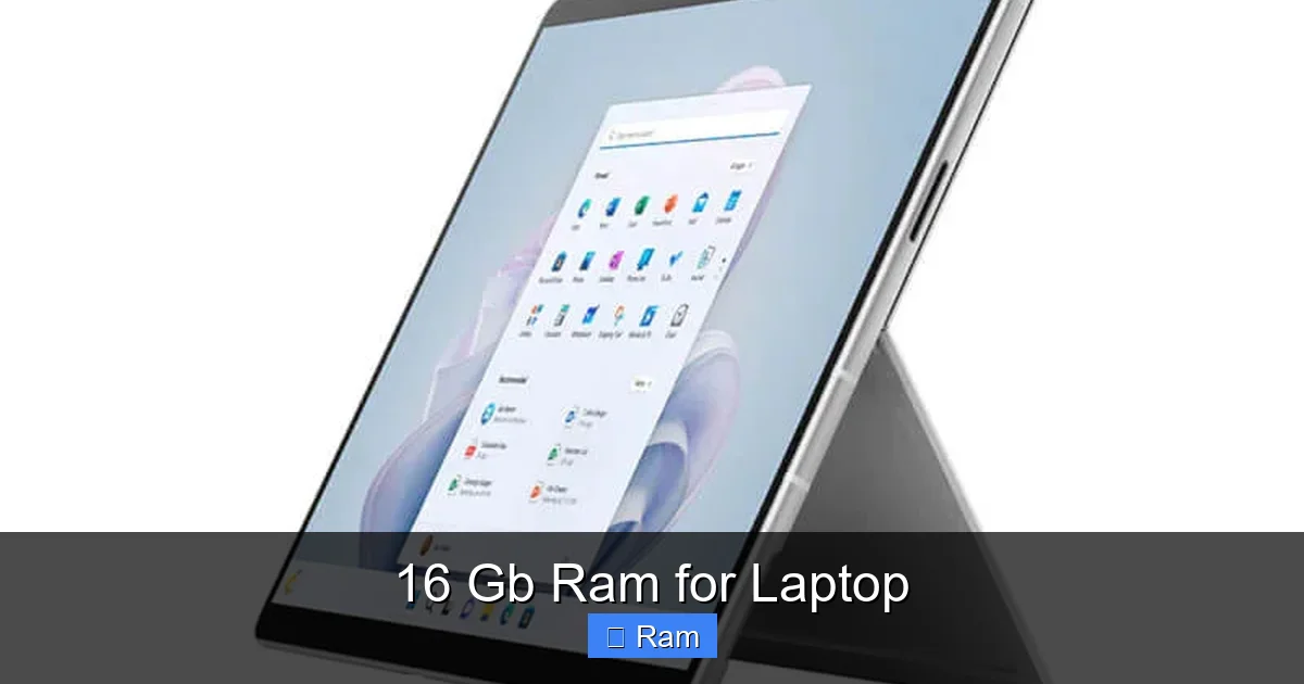 16 Gb Ram for Laptop