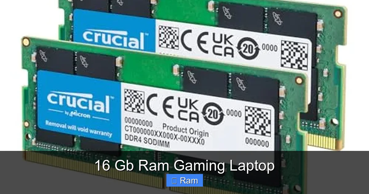 16 Gb Ram Gaming Laptop