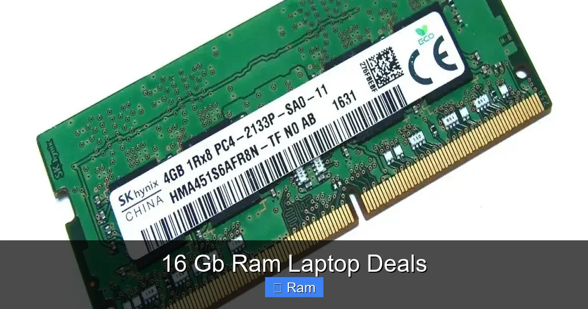 16 Gb Ram Laptop Deals