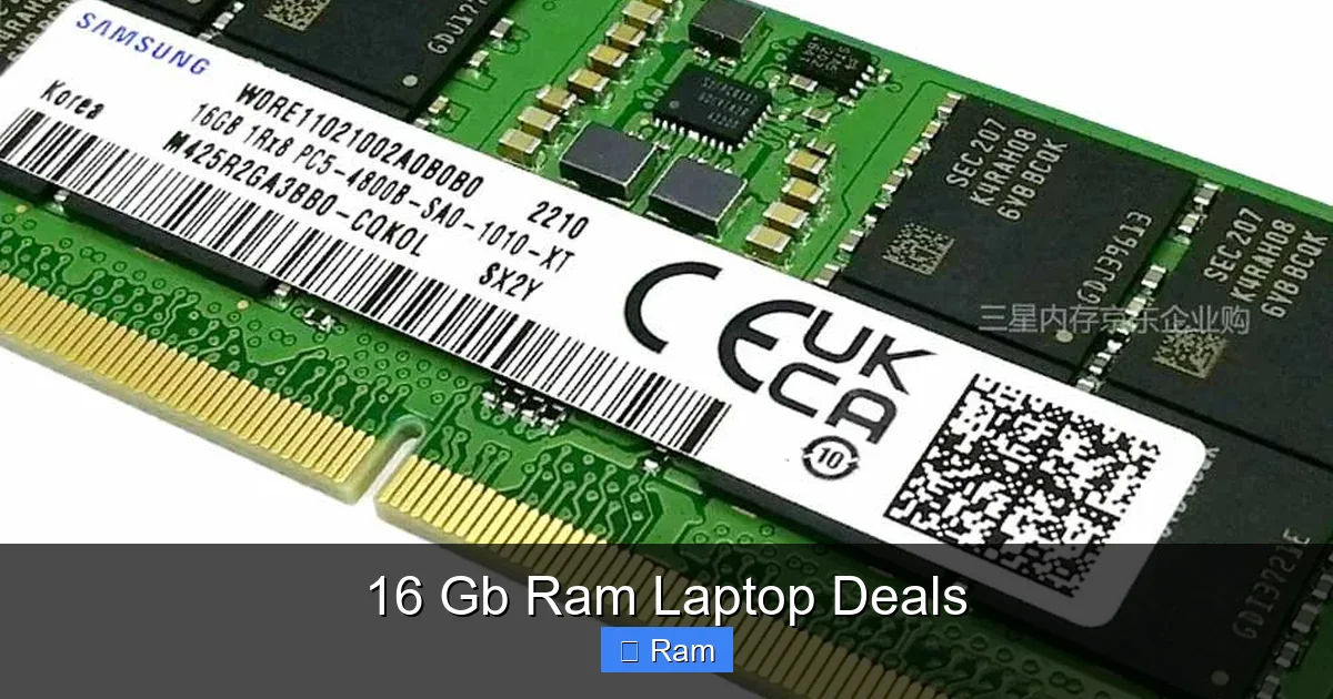 16 Gb Ram Laptop Deals