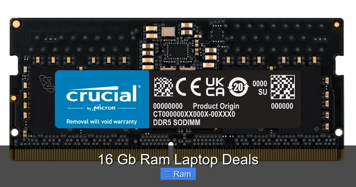 16 Gb Ram Laptop Deals