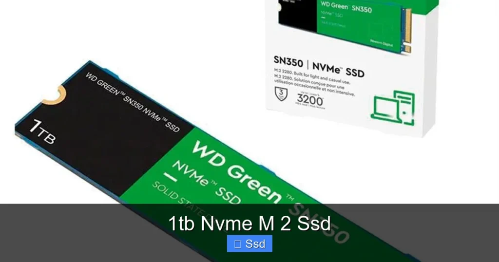 1tb Nvme M 2 Ssd