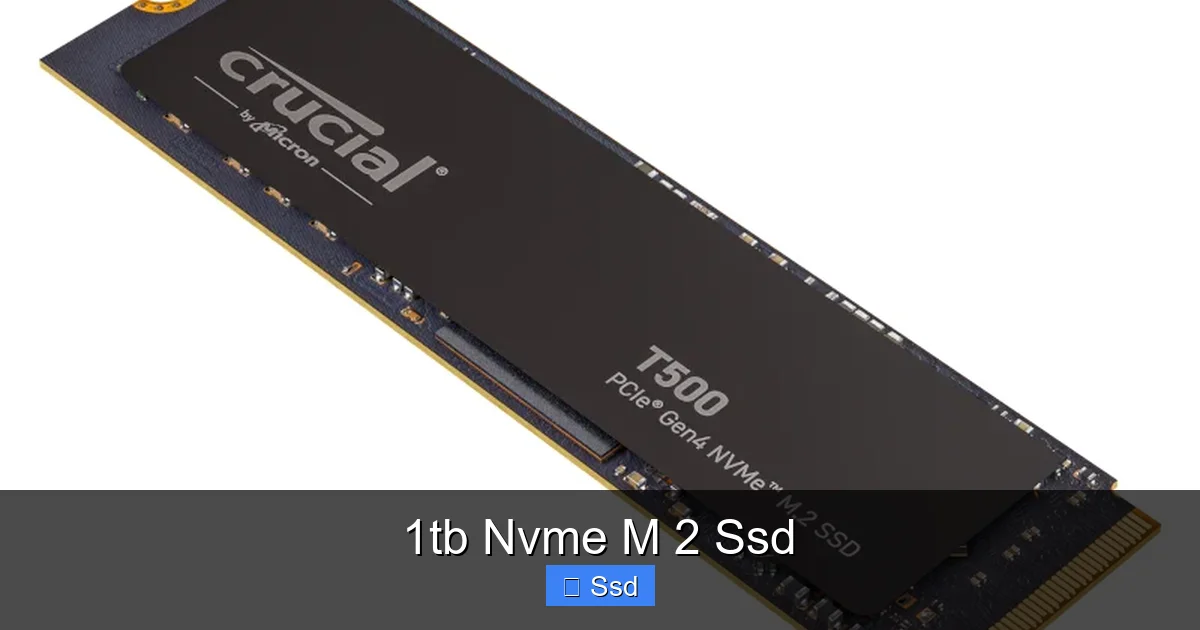 1tb Nvme M 2 Ssd