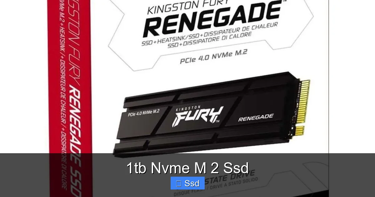 1tb Nvme M 2 Ssd