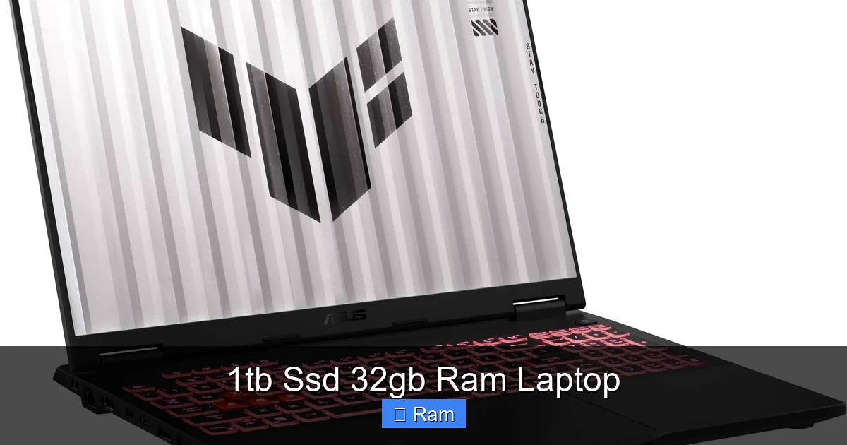 1tb Ssd 32gb Ram Laptop