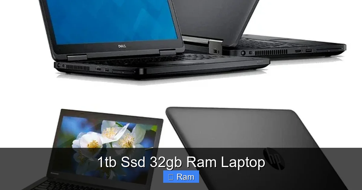 1tb Ssd 32gb Ram Laptop