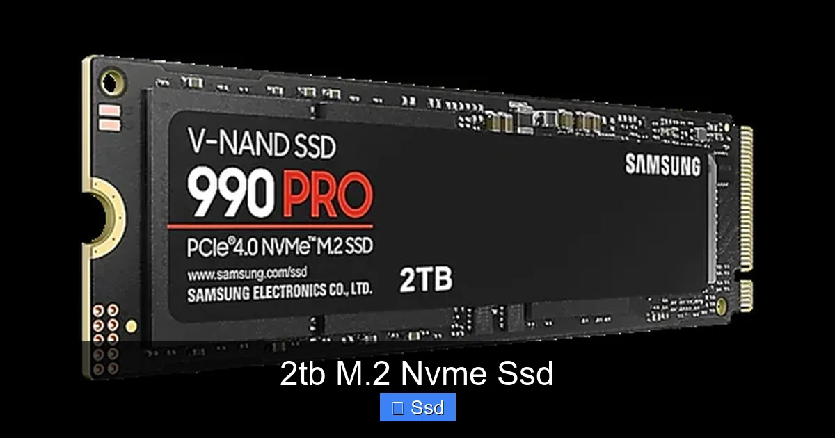 2tb M.2 Nvme Ssd