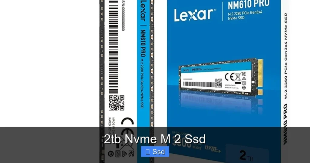 2tb Nvme M 2 Ssd