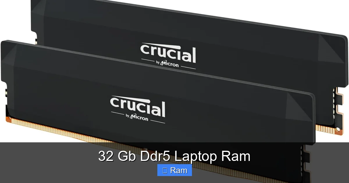 32 Gb Ddr5 Laptop Ram
