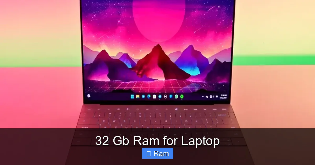 32 Gb Ram for Laptop