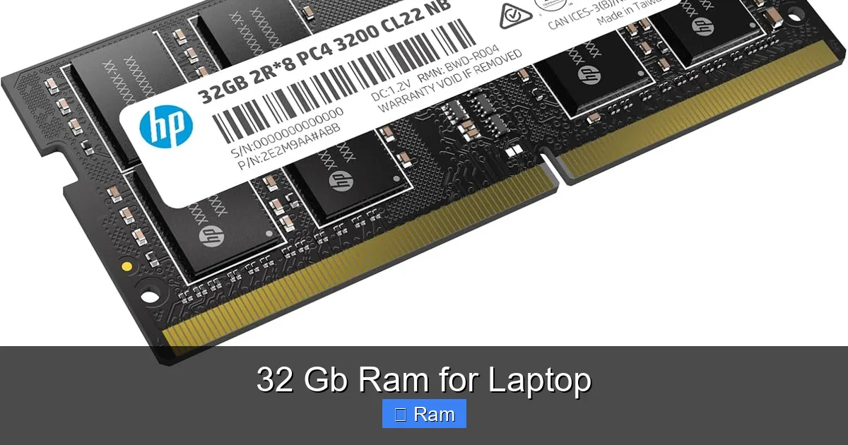 32 Gb Ram for Laptop