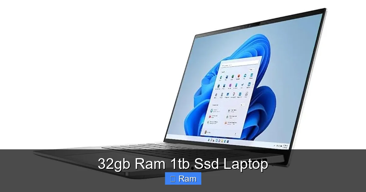 32gb Ram 1tb Ssd Laptop