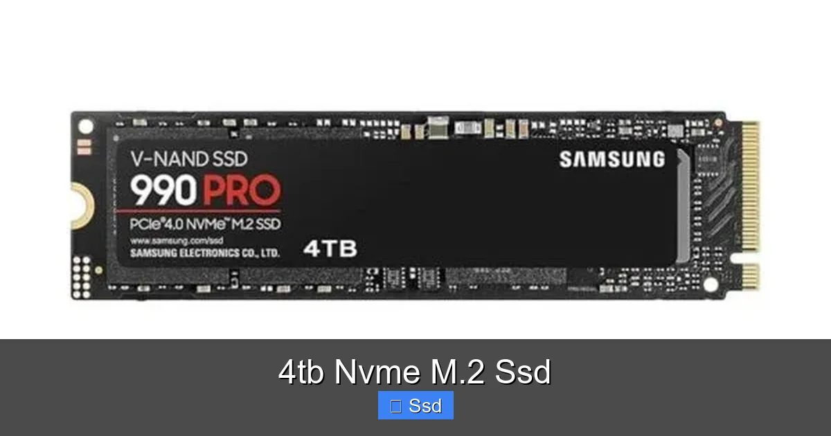 4tb Nvme M.2 Ssd