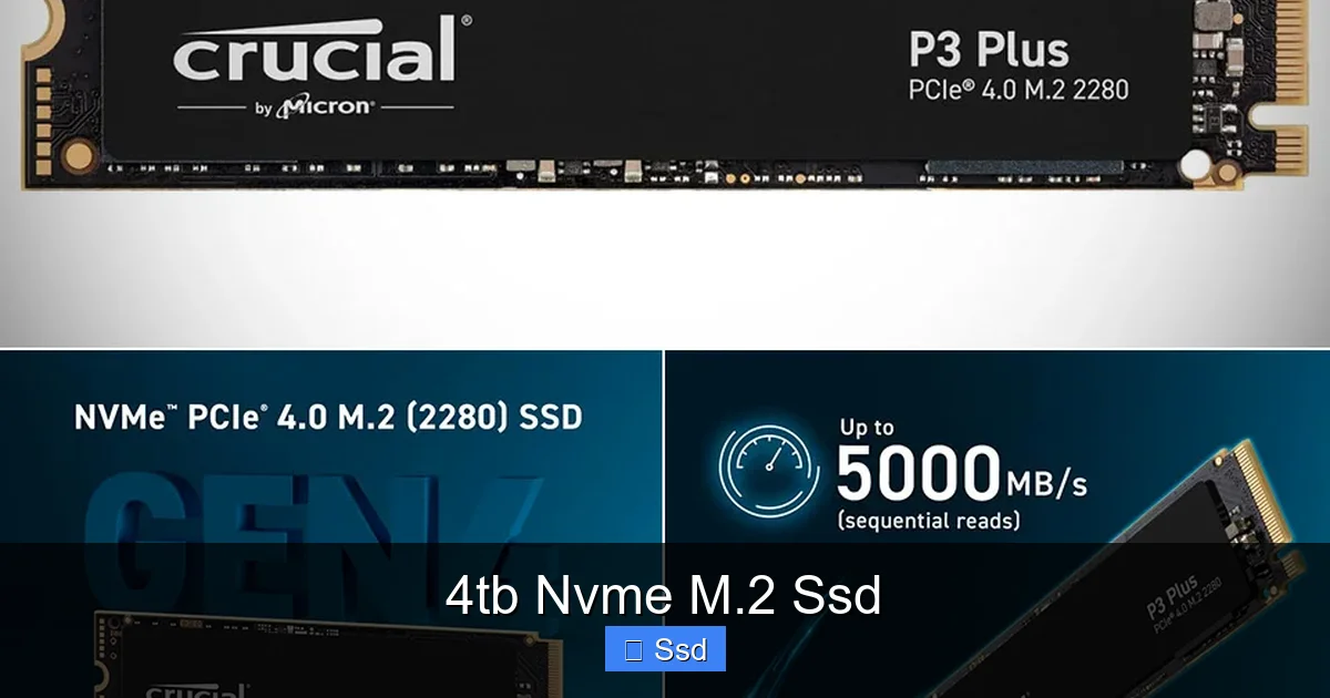 4tb Nvme M.2 Ssd