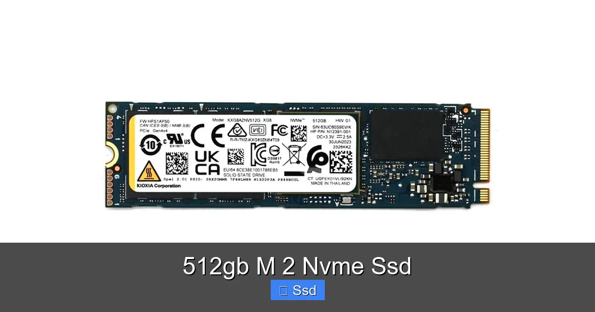 512gb M 2 Nvme Ssd