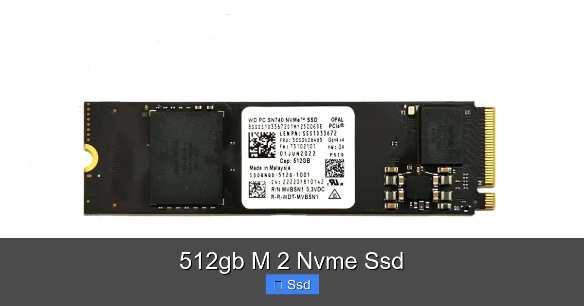 512gb M 2 Nvme Ssd