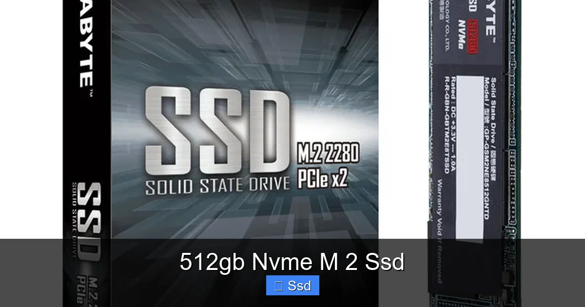 512gb Nvme M 2 Ssd
