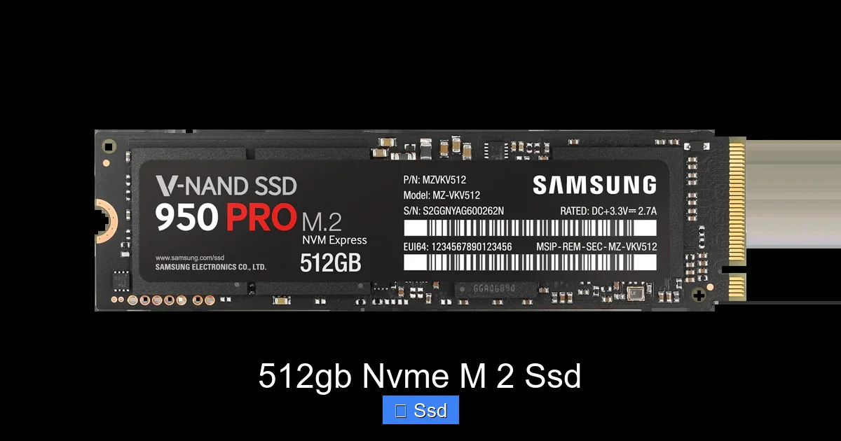 512gb Nvme M 2 Ssd