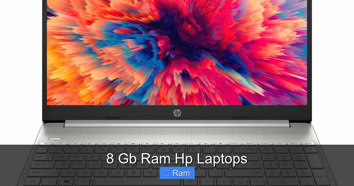 8 Gb Ram Hp Laptops